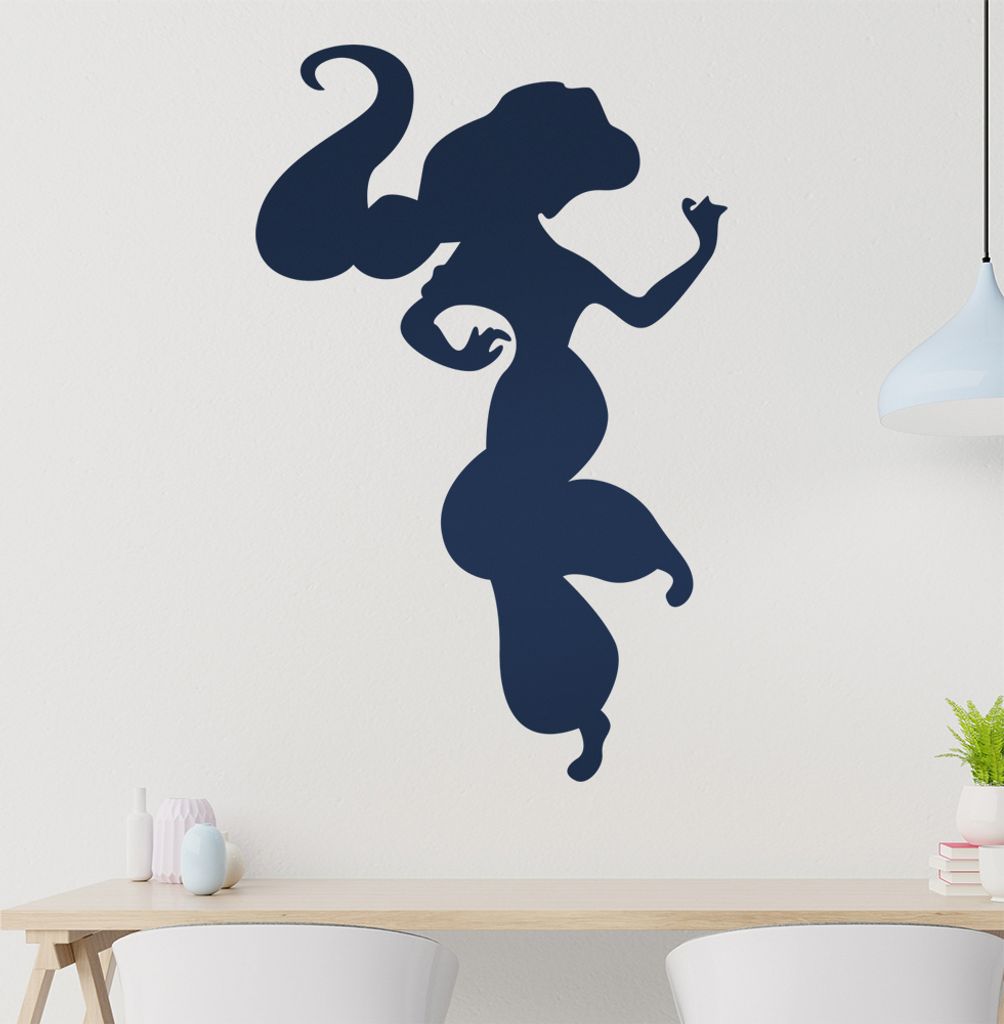 Gini Wandtattoo in 6 Größen - Wandaufkleber Wall Sticker - Dekoration, Küche, Wohnzimmer, Schlafzimmer, Badezimmer