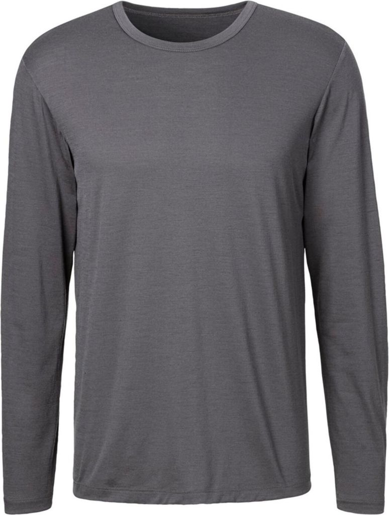 McKINLEY He.-Langarmshirt Creston LS M WHITE/BLACK WHITE/BLACK M
