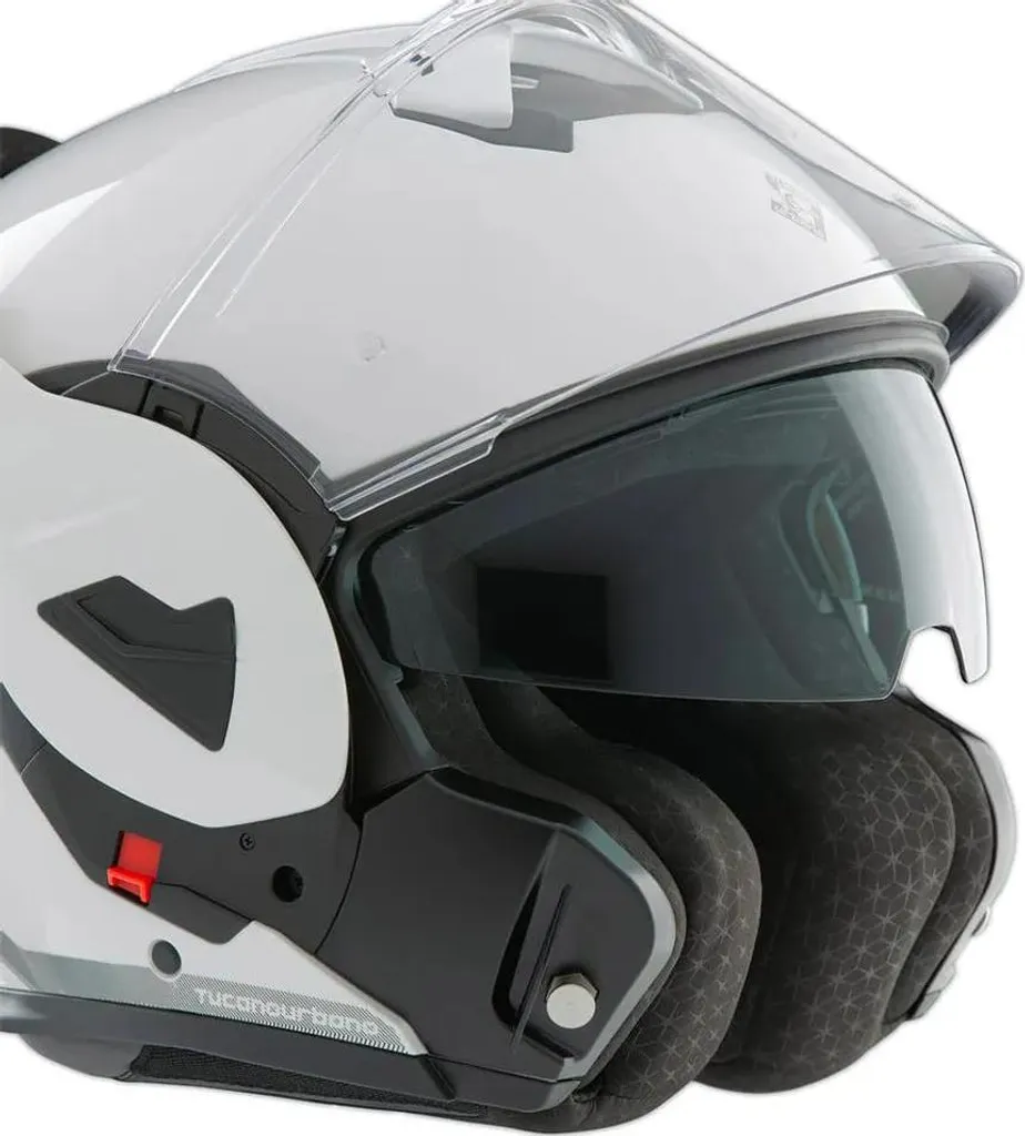 Écran solaire de casque moto Fastflip fumé foncé pour l'été
