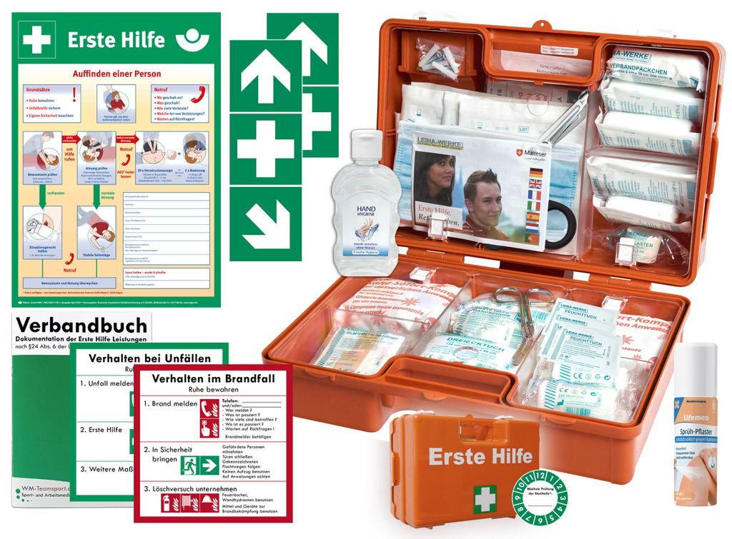 Verbandskoffer (M) Typ CS -Komplettpaket- -aktuelle Erste Produktbild 