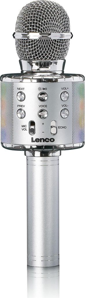 Lenco BMC-050SI Karaoke-Mikrofon mit Bluetooth-Lautsprecher Produktbild 