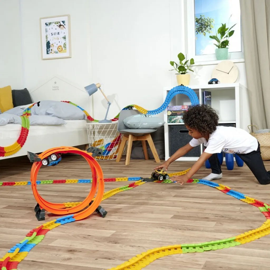 Smoby FleXtreme Superlooping Set Multicolore de 23 Pièces de Construction - 35