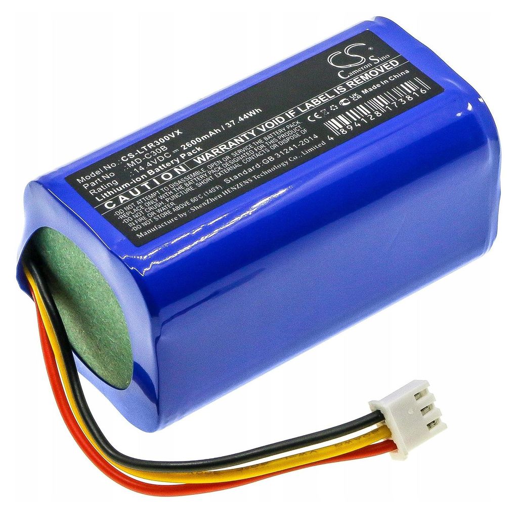 Akku für Liectroux C30B/ BLAUPUNKT BPK-VCBB1XB/ Midea M4, Produktbild 