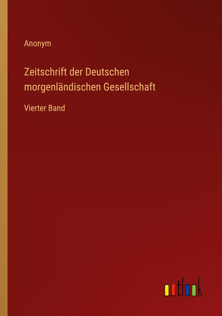 Zeitschrift der Deutschen morgenländischen Gesellschaft