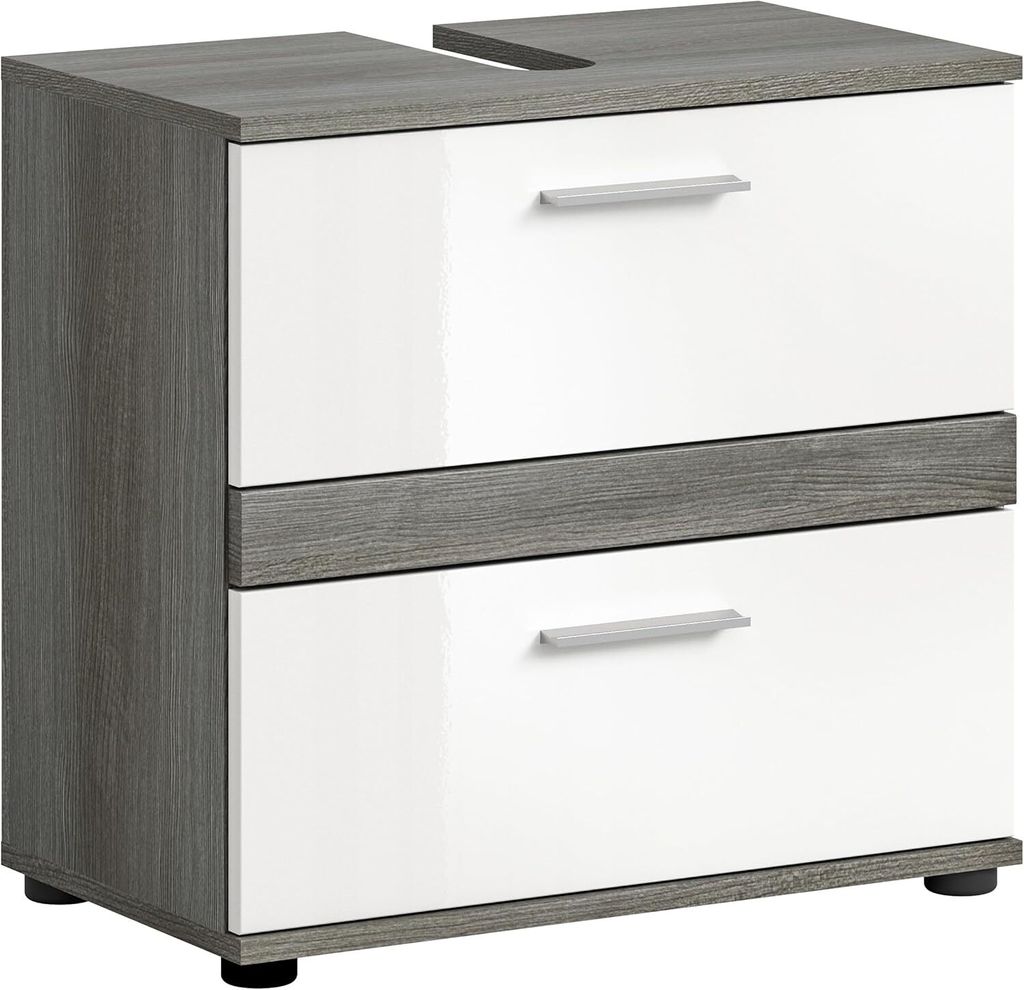 Mobile sotto il lavabo Blake bianco 60 x 57 x 34 cm Immagine del prodotto 