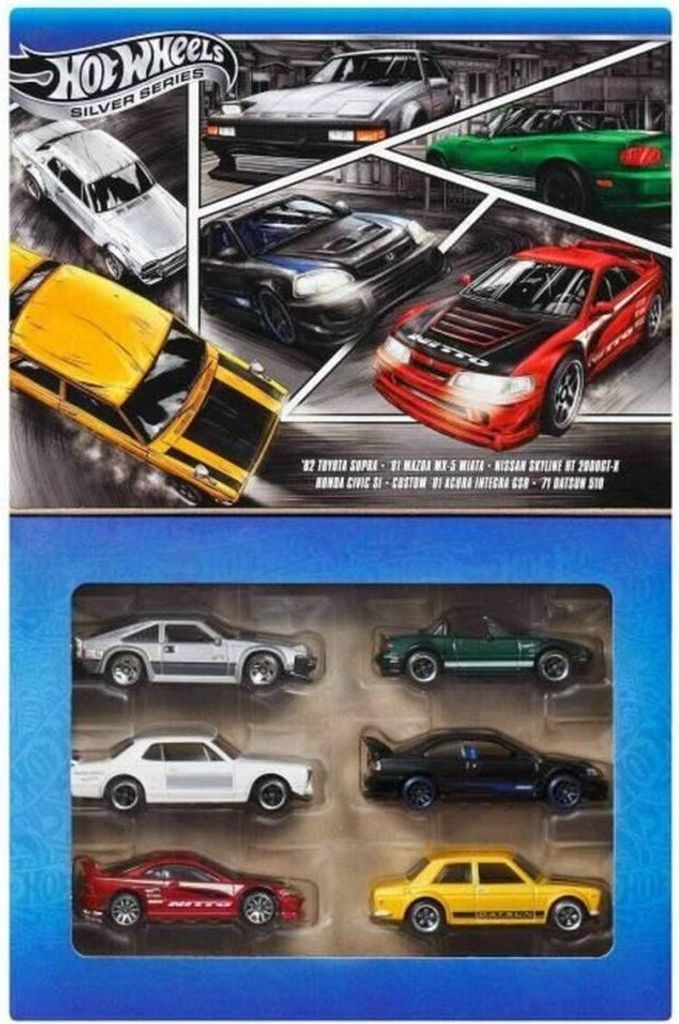 MATTEL HW-Autosatz Streets of Japan 6er-Pack JBY77 /6
