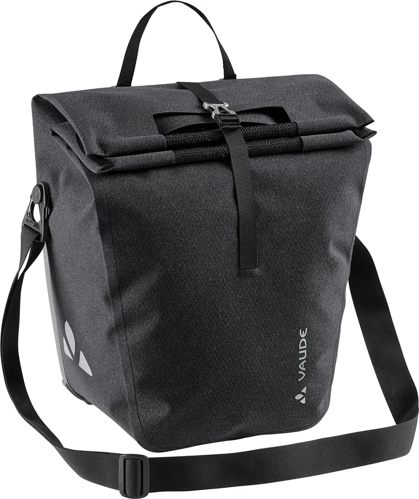 Sacoche Vélo Vélotaf Vaude ReCycle Back Single Noire 23L