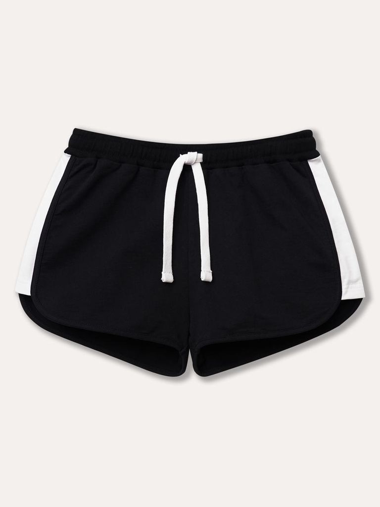 Mädchenshorts Sport - Schwarz - 164