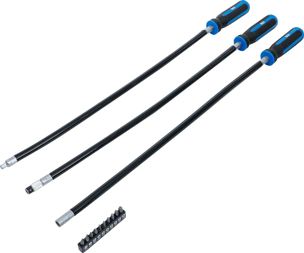 Jeu de tournevis flexible 13 pcs - Embouts interchangeables de précision