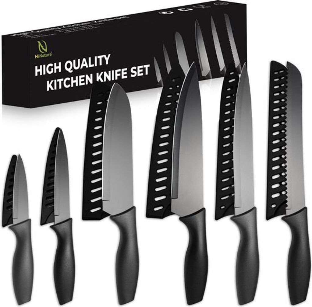 Hi Nature™ Messer aus Edelstahl - 6-teiliges Produktbild 