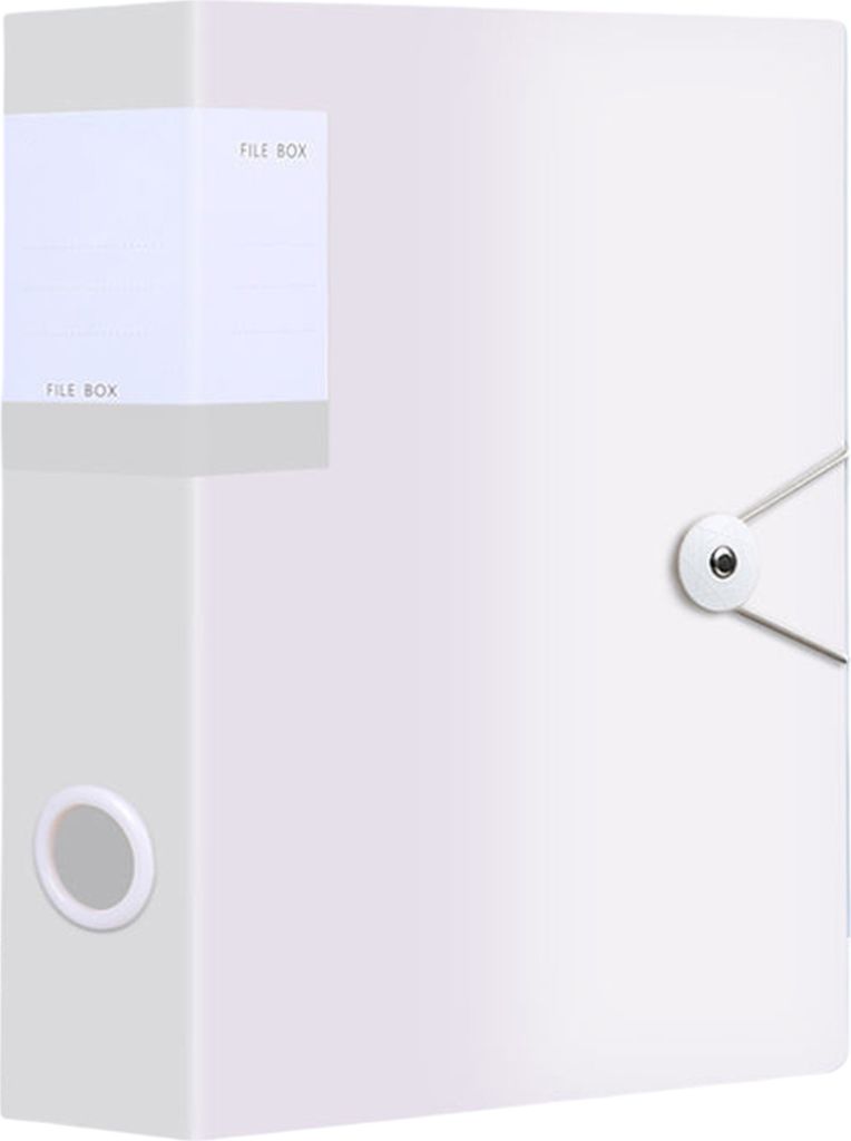 Dateiordner Großkapazität Multifunktional wasserdichte PVC A4 Einfügen Typ Dokument Organizer Office Supplies-Weiß ,Größen:L