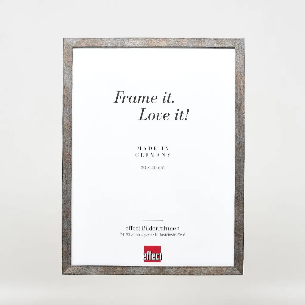 Cornice Professionale 25x60 Antracite Legno - Profilo 42 Acrilico - 3