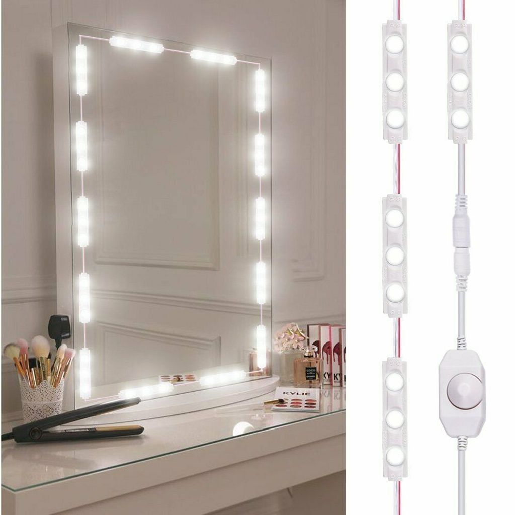 LED Schminkspiegel-Licht Schmink-Lampe Spiegel-Leuchte für Make-Up Schminktisch 