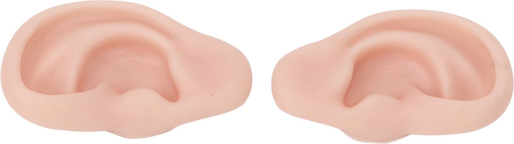1 Paio Modello dell'orecchio del silicone Modello Immagine del prodotto 
