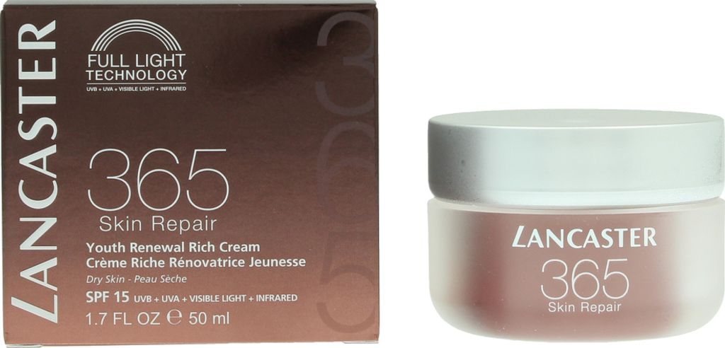 Lancaster 365 Skin Repair Youth Renewal Rich Cream SPF15, Produktbild 