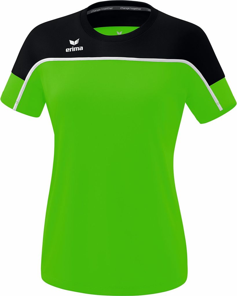 Erima Change By Erima T-Shirt Grün/Schwarz/Weiß - 42 Produktbild 