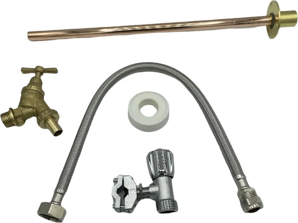 Installer un robinet extérieur sans plomberie kit auto-perceur DIY facile
