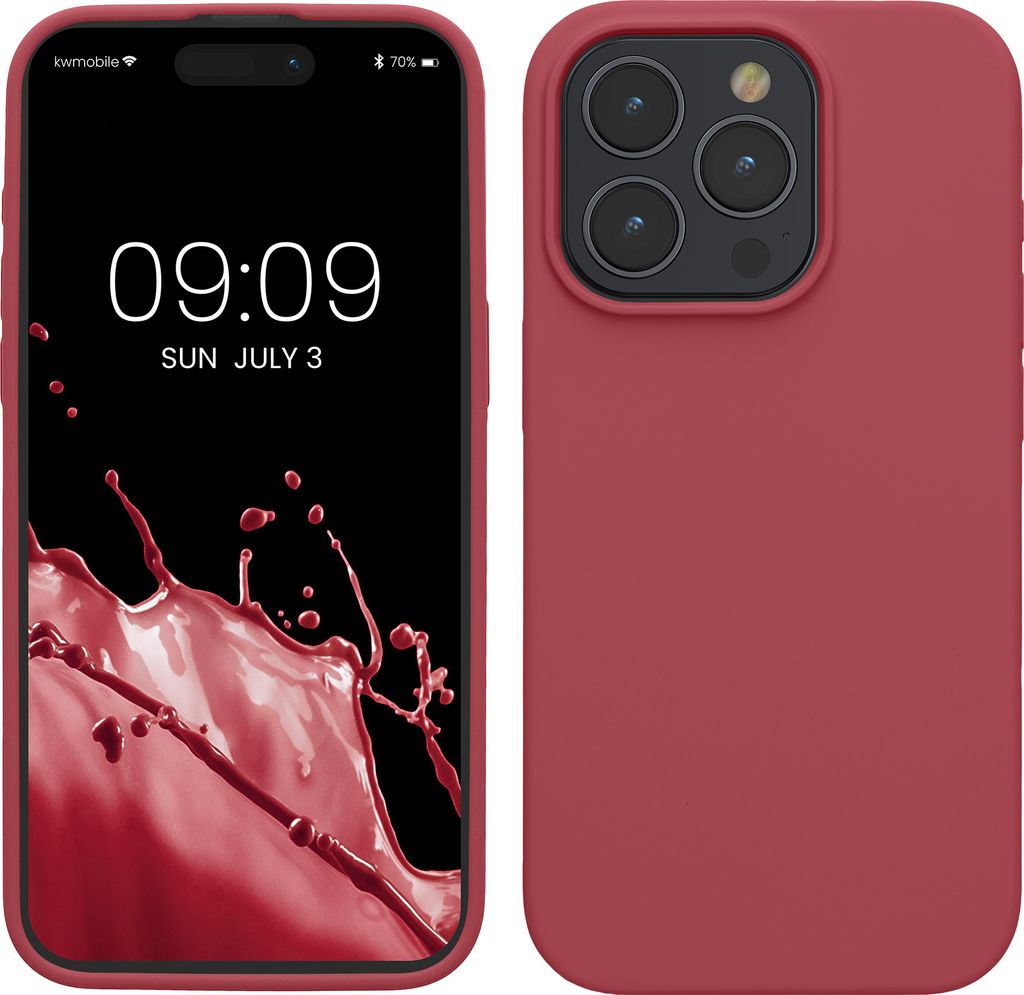 ElestBela Handyhülle Für IPhone 14 Pro Max – Ultra Dünn, Mit Mikrofaser, Kratzfester Rundumschutz, Matt Schwarz