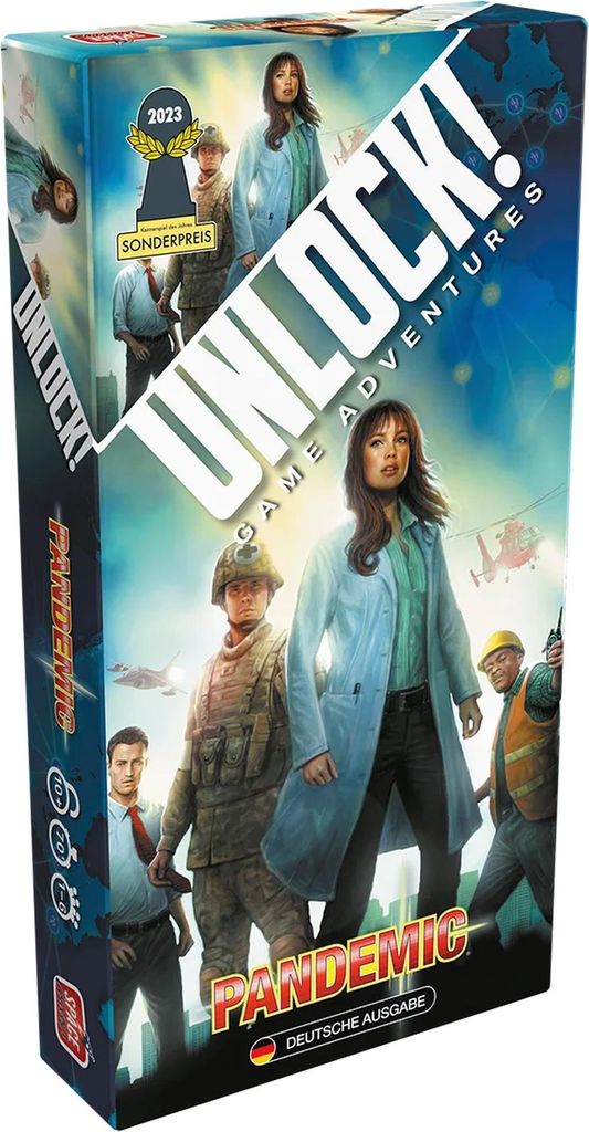 Space Cowboys Familienspiel Unlock! Pandemic SCOD0086