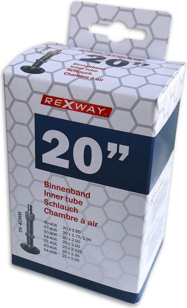 Rexway Fahrrad Binnenband 20 Zoll DV