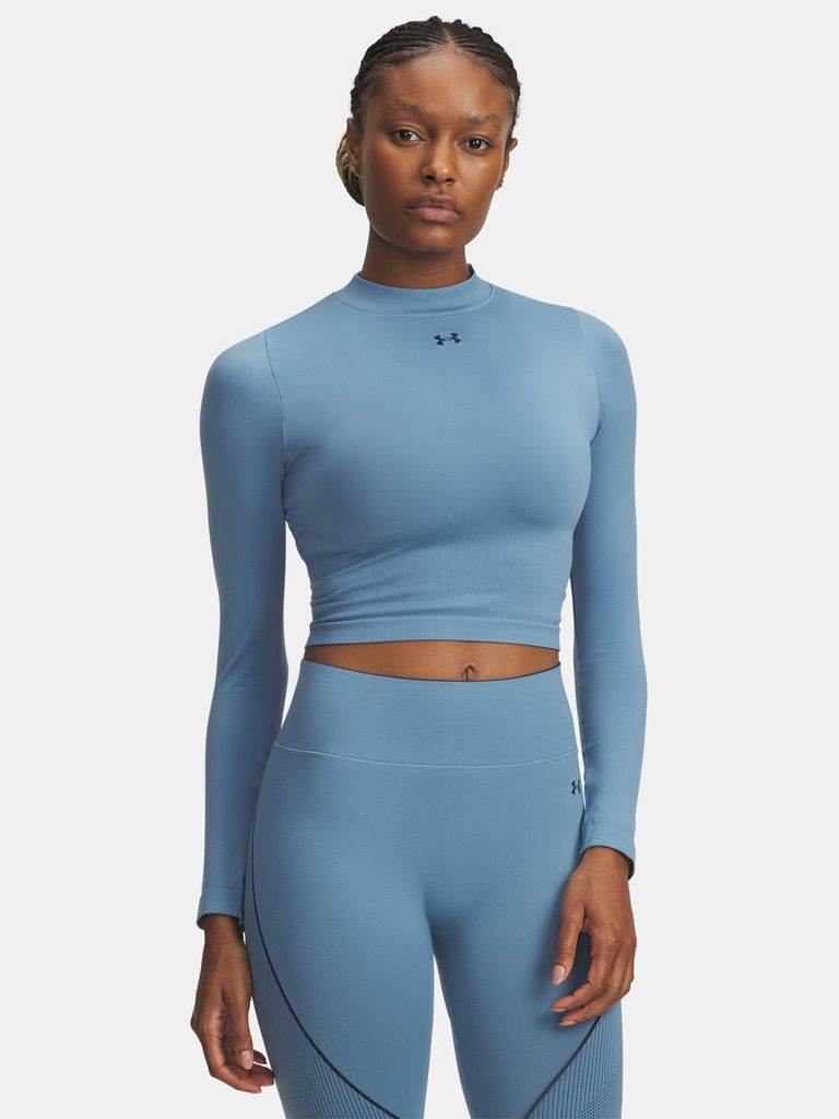 Under Armour Damen-T-Shirt UA Vanish Seamless LS-BLU SM