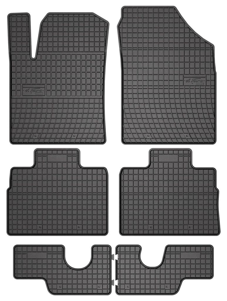 Gumové vaničkové autokoberce pre: DFSK E5 od 2025 (SUV) – 6 Obrázok produktu 