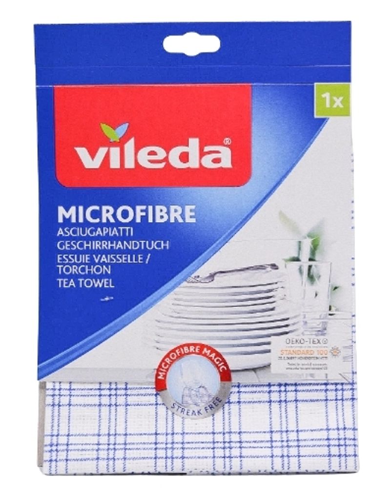 Vileda 122456, Mikrofibra, Poliamidowy, Poliester, Różowy, Zdjęcie produktu 