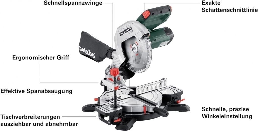Metabo KS 216 M Kappsäge (Karton, M-Klasse, mit Produktbild 7
