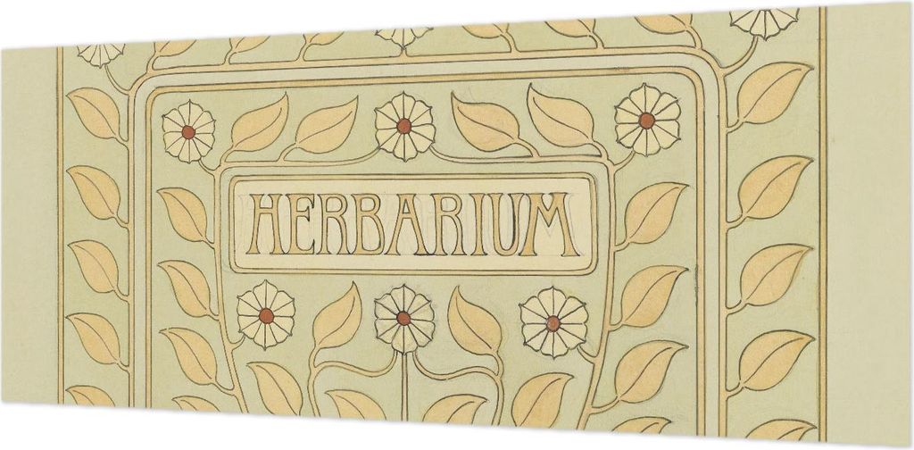 Wandtapete - Dekorative Tapete für Wohnzimmer- Tapetenfolie für Wanddekoration - 208x146 cm - Pflanzenornament