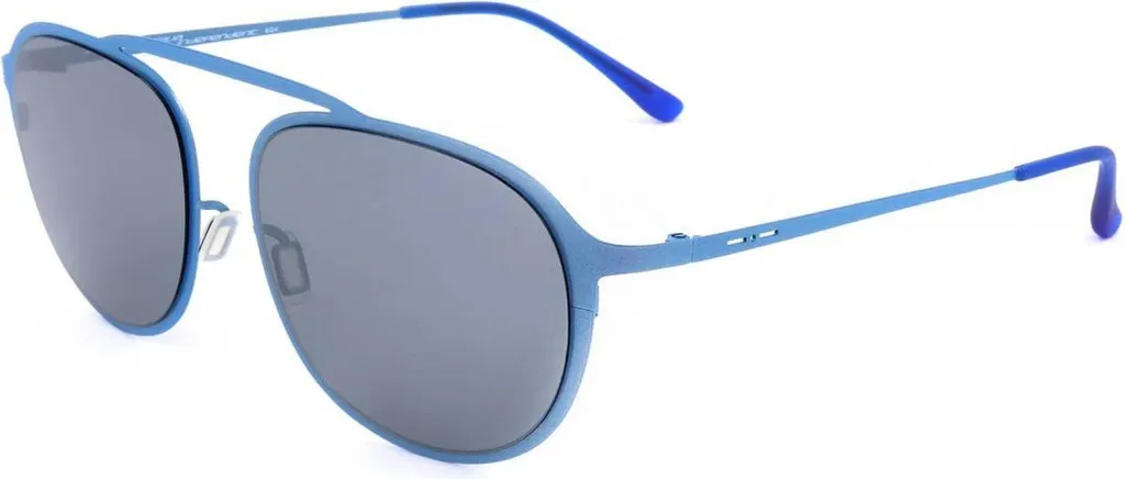 Lunettes Italia Independent 0251 Bleu Cangiante monture métal ultra fin