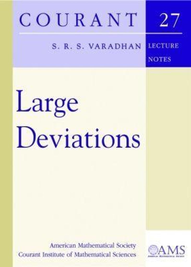 Large Deviations Cln 27 – Lingua: Inglese