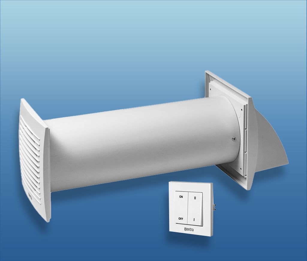 Rekuperator Ścienny E-Extra Dn100 Eer100S Zdjęcie produktu 