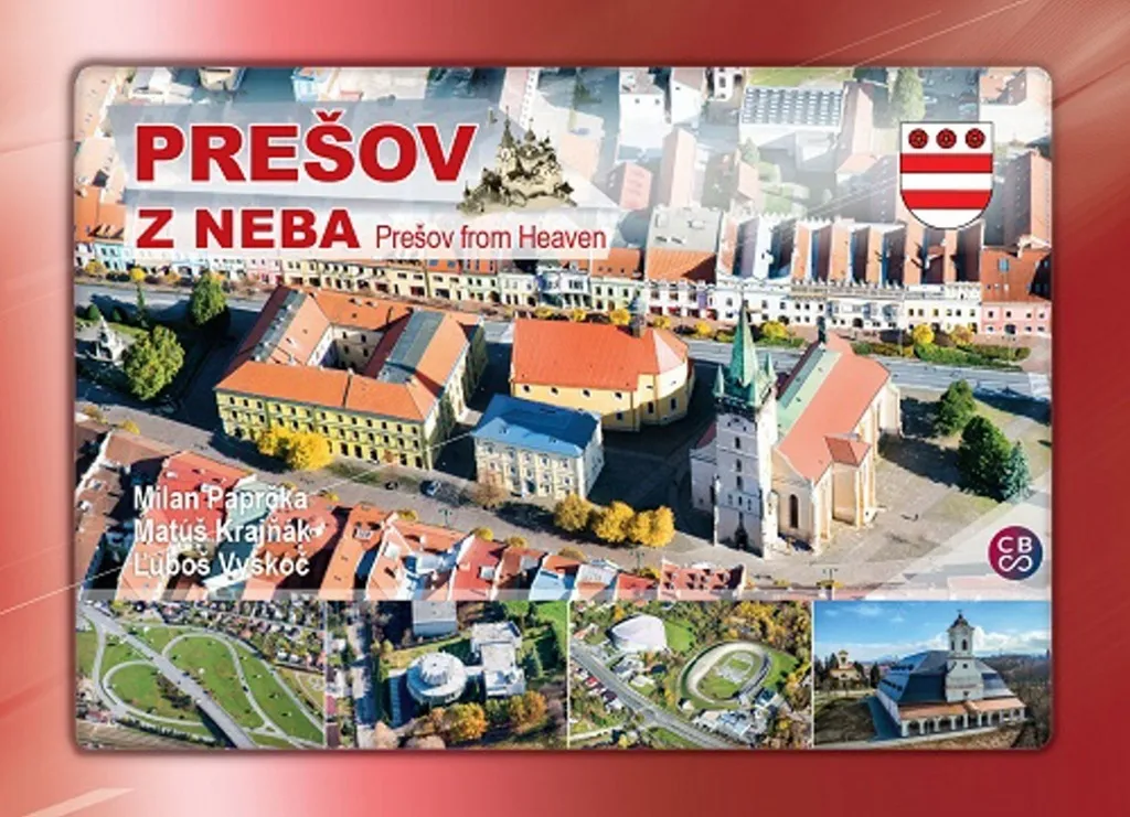 Prešov z neba par Milan Paprčka : Livre de Photographies Aériennes Inédit