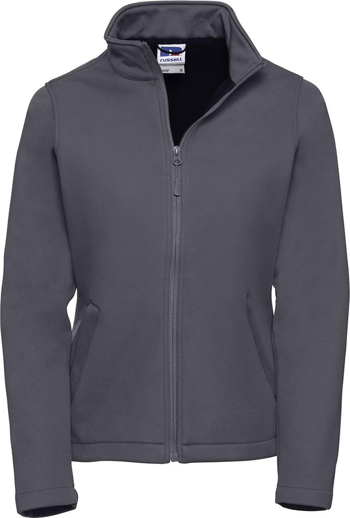 Russell Damen Smart Softshell-Jacke BC1508 (XS) (Grau)