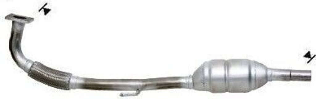 VEGAZ Katalysator Kat für VW Lupo (6X1, 6E1) Euro 4 Euro 3 (D3) VK-834