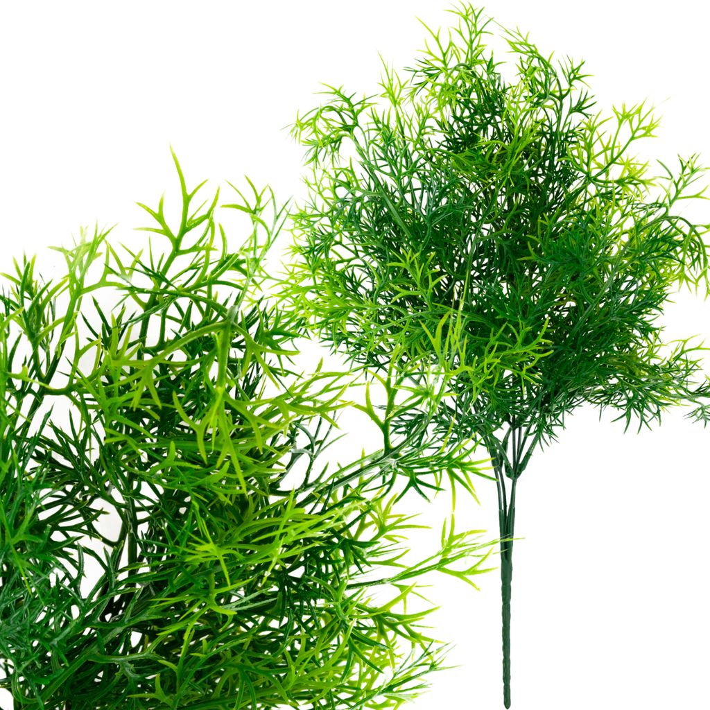 Bouquet Branche Artificielle Verte Densité Feuilles Image du produit 