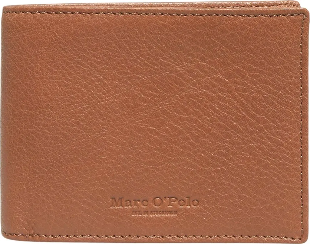Portefeuille pour Homme en Cuir Marron Clair - Modèle Pete Marc O'Polo