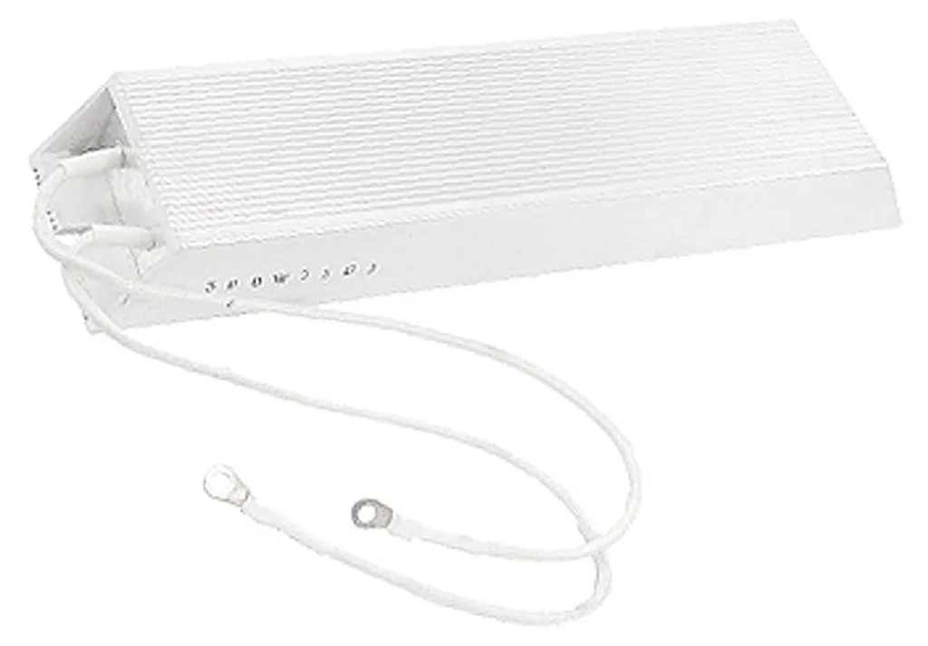 Résistance bobinée 30 Ohms 500W en aluminium pour montage sur châssis