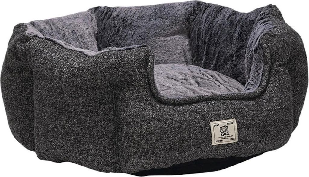 Dogs Gone Smart Hundebett Chill Kuzzi grau, Maße: 76 x 76 x 33 cm