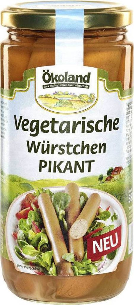 Parówki wegetariańskie - pikantne 200g Zdjęcie produktu 