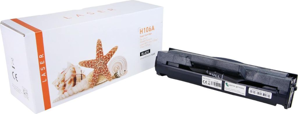 black Toner 3.1-W1106A [ mit Chip ]  kompatibel mit HP Produktbild 