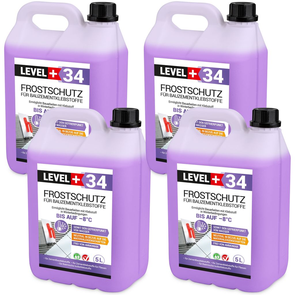 Frostschutz 20L Zusatzmittel für Fliesenkleber Bauzementklebstoffe, Zementkleber RM34