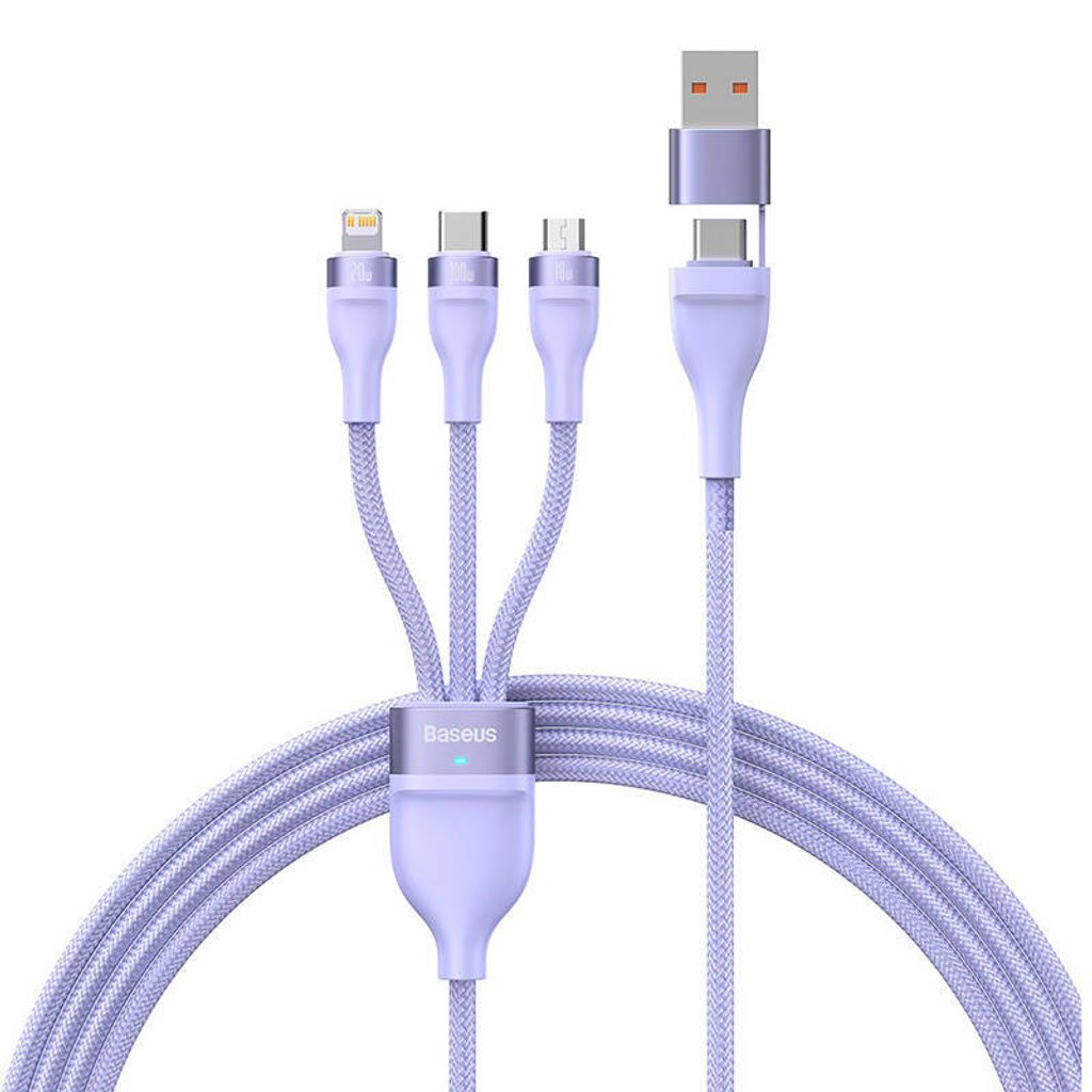 USB-C to Lightning / microUSB / USB-C Charging Cable Baseus Obrázok produktu 