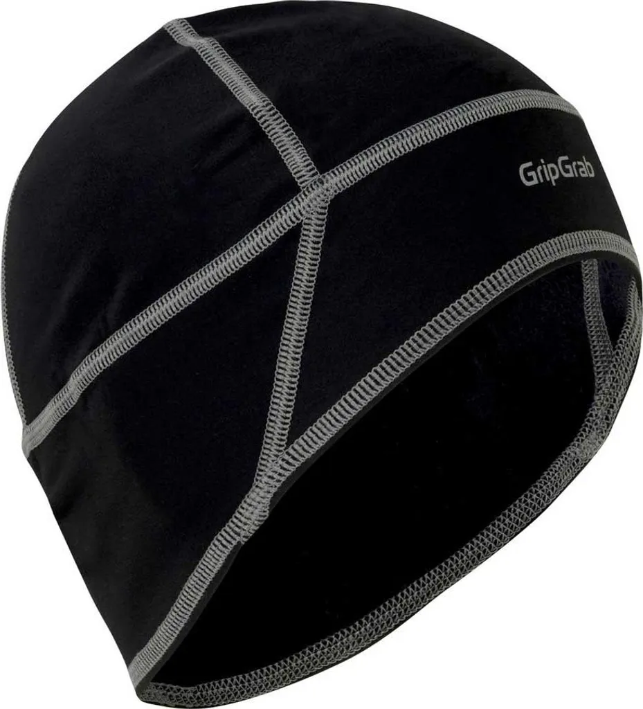 Sous-Casque de Cyclisme Hiver GripGrab S Noir pour Sorties par Froid