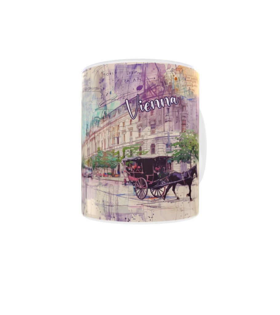 Becher 300ml Holiday City Travel Österreich Wien Wien