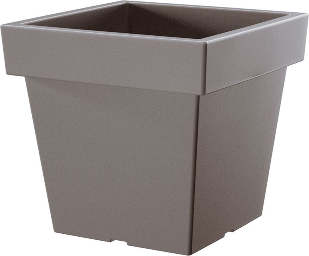 Blumentopf Blumenkübel Kunststoff Lofly Low Square Produktbild 