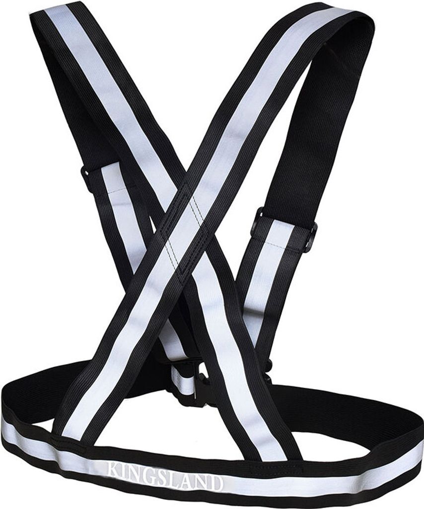Kingsland NOAH REFLEKTIERENDE WESTE black 2021 Update, Größe:One Size