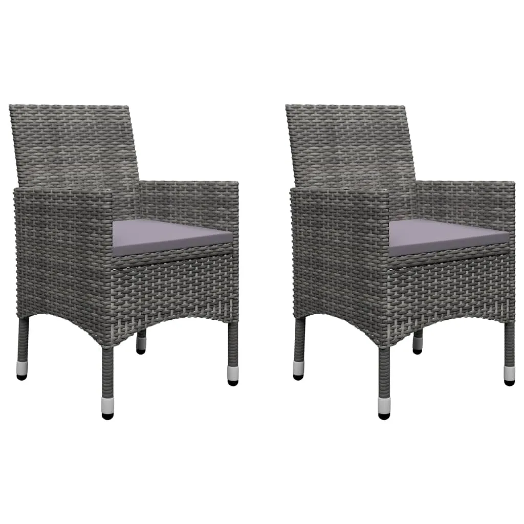 Ensemble mobilier de jardin gris durable et résistant pour votre extérieur - 2