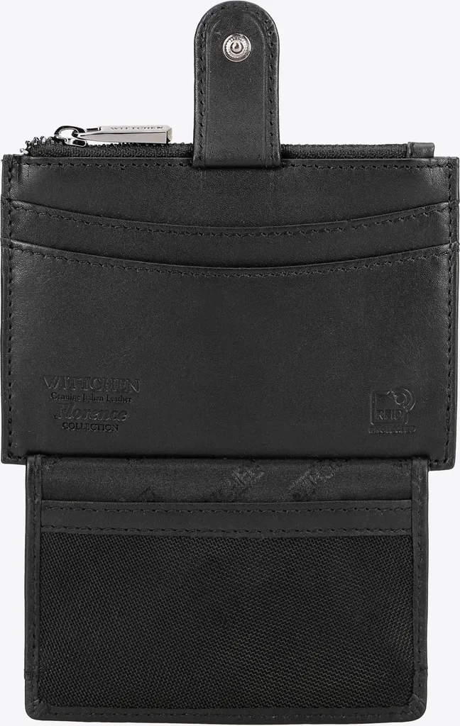 Porte-cartes en cuir avec pochette clé intégrée Wittchen pour homme