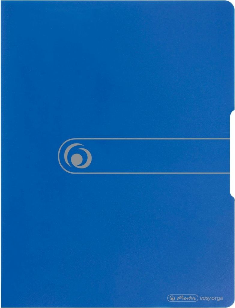 Sichtbuch PP A4 20 Hüllen blau opak to go Packung mit 10 Stück